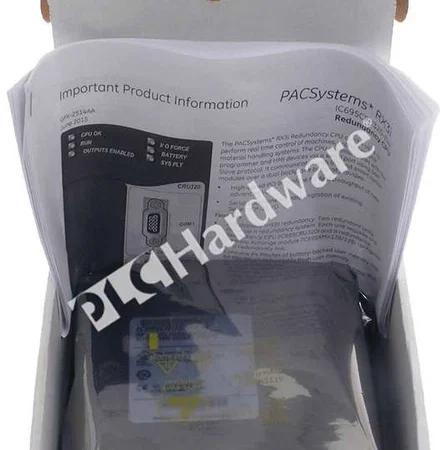 Surplus GE Fanuc IC695CRU320-EW PACSystems RX3i 64MB Memory 1GHz Redundancy CPU