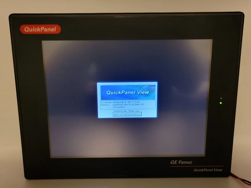Used & Tested GE FANUC IC754VSI12CTD Touch Panel ES1221R operator interface HMI 2 IC754VSI12CTD 0