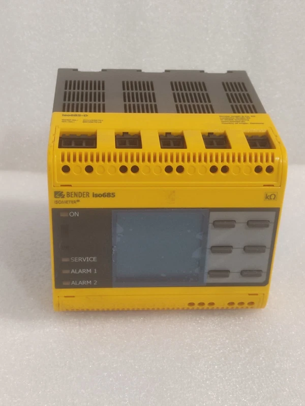 BENDER ISO685-D Digital Ground Fault Monitor Ground Detector B91067010 -b563 2 ISO685 D 0