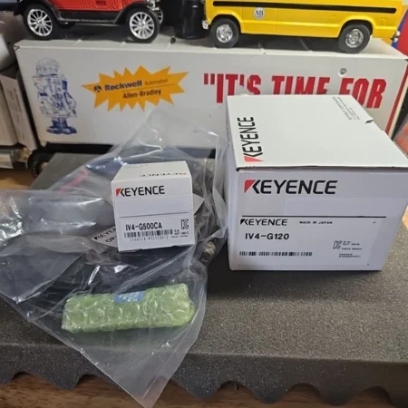 Keyence IV4-G500CA + IV4-G120 + OP-88648 Vision Sensor Kit