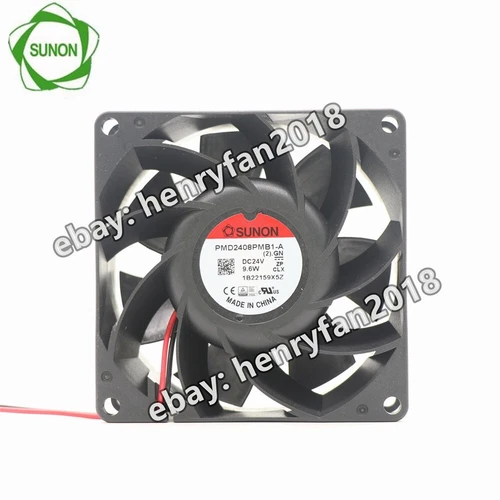 SUNON PMD2408PMB1-A fan DC 24V 9.6W 80*80*38mm Schneider inverter fan VZ3V1214 2 PMD2408PMB1 A 0.webp