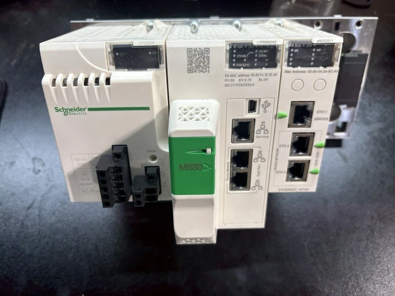 Schneider Modicon M580 With Power Supply And eNOC0311 Communication Card 2 eNOC0311 0