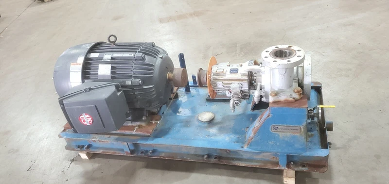 Goulds 3700SX 4X6-9H Centrifugal overhung Process Pump 150hp 1568GPM 300 head-ft 2 head ft 0