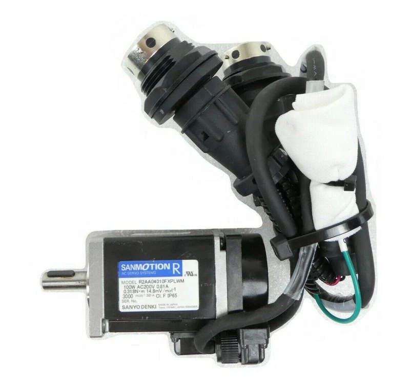 Sanyo Denki R2AA04010FXPLWM Servo Motor AMAT Applied Materials 1080-01448 Spare 2 1080 01448 0