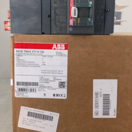 NEW ABB XT1NU3125AYD000XXX RELIAGEAR CIRCUIT BREAKER 125 A 3P 600V TMF 125-1250