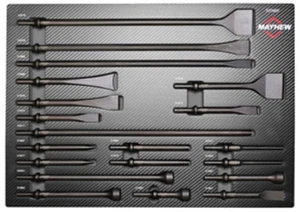 Mayhew Tools 32090F 20 Piece Pneumatic Punch & Chisel Set NEW