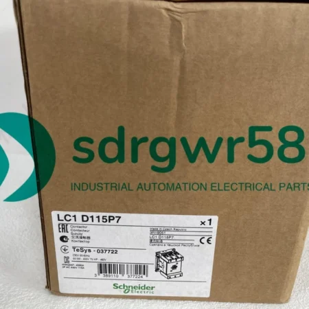 Brand new LC1D115P7 AC contactor with box, fast shipping, free delivery#