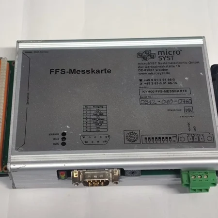 Microsyst KYH00-FFS-MESSKARTE Measurement Card