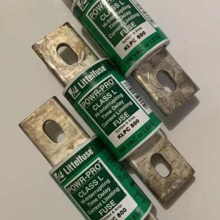 Littelfuse KLPC800 Electrical Fuse - Set of 3