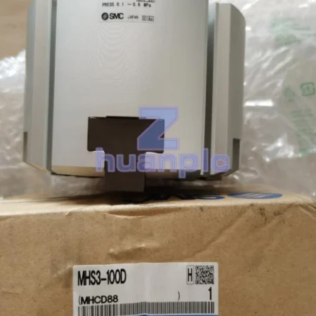 one SMC MHS3-100D cylindrical air claw new