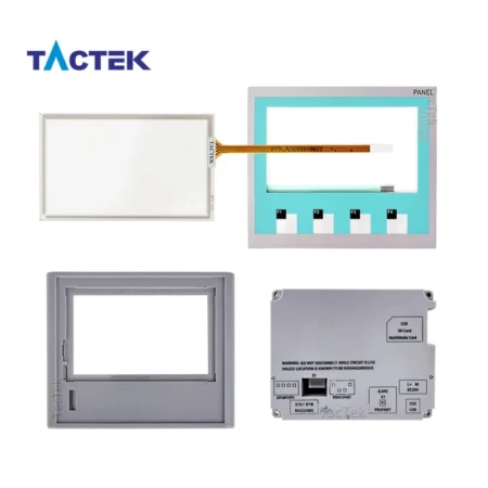 Plastic Cover for 6AV6642-5BD10-0HT6 TP177B-4" Front Back Case +Keypad + Screen