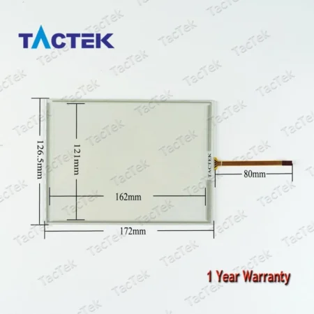 PWS6700T-PC Touch Screen Panel Glass Digitizer for HITECH PWS6700T-PC + Overlay
