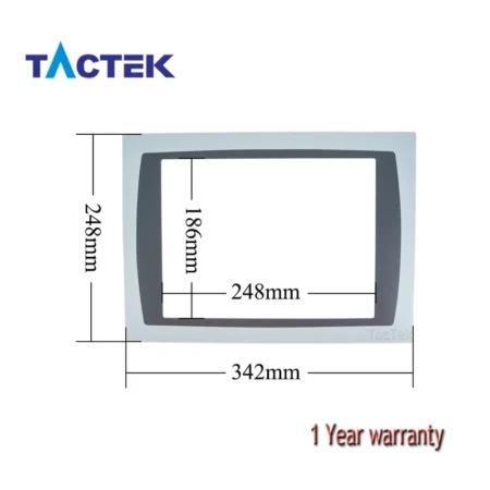 Front Plastic Cover for 2711P-T12C15A6 2711P-T12C4D8 Housing Shell +Screen +Film