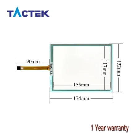 Touch Screen Panel Glass Digitizer for DENSO TP-RC7M-1 Robot Teach Pendant