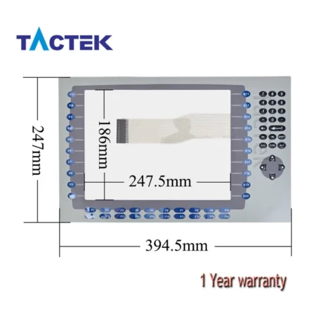 Front Cover for 2711P-K12C4D9 2711P-K12C4A6 2711P-K12C4A7 2711P-K12C4A2 + Keypad