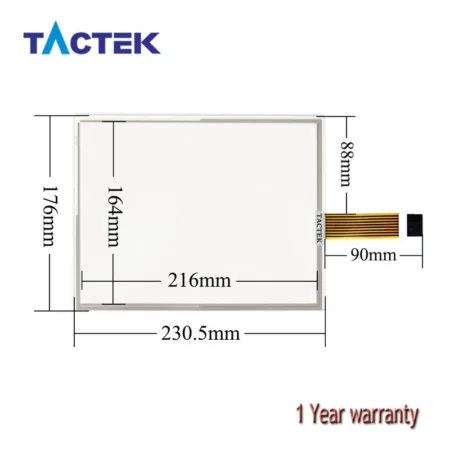 Touch Screen Panel for 2711P-B10C15D2 2711P-B10C4B1 2711P-B10C4A8 Digitizer