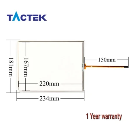 6AV6 652-3PD01-1AA0 Touch Screen Panel for 6AV6652-3PD01-1AA0 MP277 10"+ Overlay