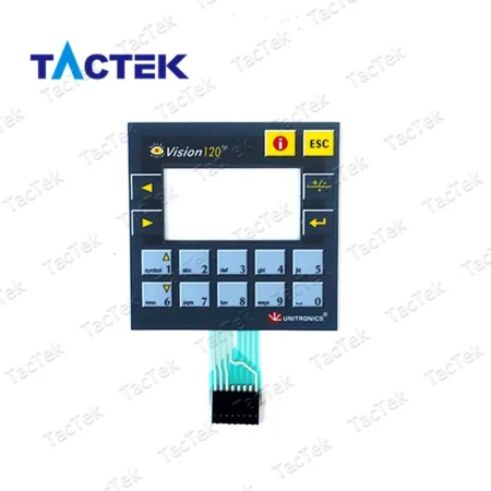Membrane Keypad Keyboard Switch for UNITRONICS Vision120 Vision 120 V120-22-T38