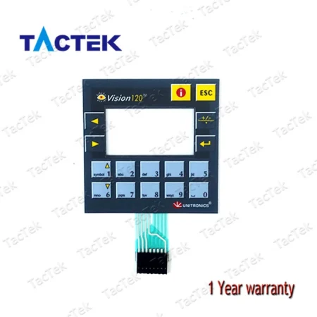 Membrane Keypad Keyboard Switch for UNITRONICS Vision120 Vision 120 V120-22-T38