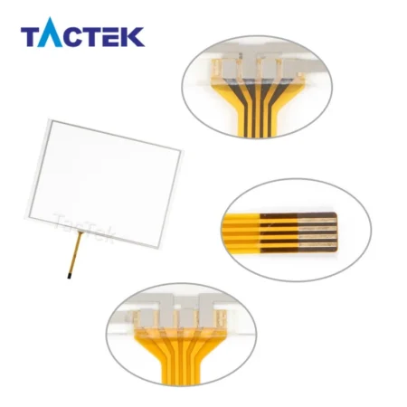 Touch Screen Panel Digitizer for Inovance IT5104E IT5104 with Overlay Foil