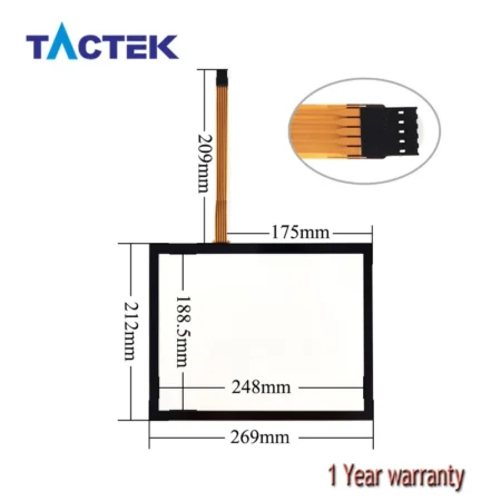 Touch Screen for T121C-5RBA45N-0A18R0-152PH Touchpad Panel Glass Digitizer