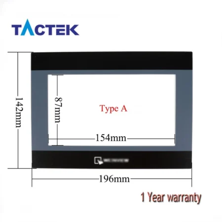 Touch Screen for MT6070iH2WV MT6070iH1WV MT6070IV MT6080 Panel Glass + Overlay