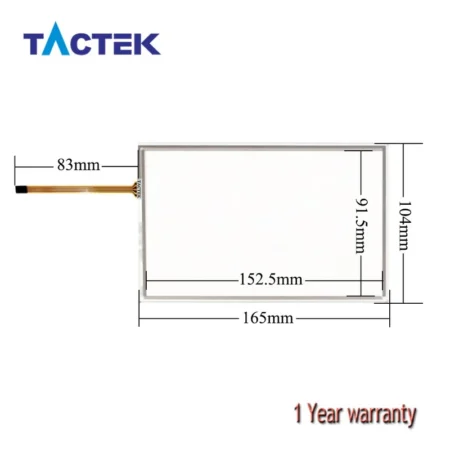 Touch Screen for MT6070iH2WV MT6070iH1WV MT6070IV MT6080 Panel Glass + Overlay