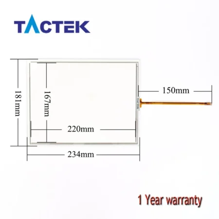 Front Cover for 6AG1647-0AE11-4AX0 KTP1000 Basic Housing Shell + Screen + Keypad