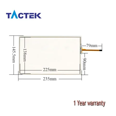 Touch Screen for Weinview MT6100I MT6100iV2WV Panel Glass Digitizer with Overlay