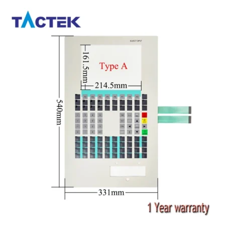 6AV3 637-7AB26-1AA0 Membrane Keypad Switch Keyboard for 6AV3637-7AB26-1AA0 OP37