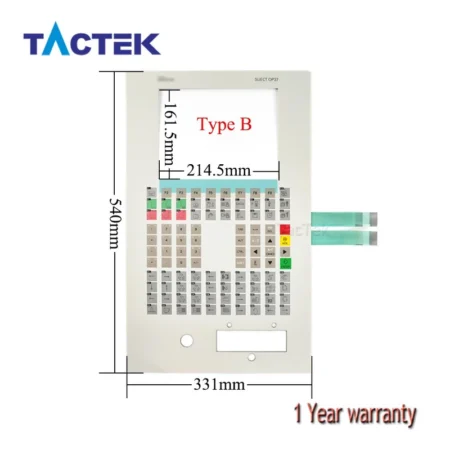 6AV3 637-7AB26-1AA0 Membrane Keypad Switch Keyboard for 6AV3637-7AB26-1AA0 OP37
