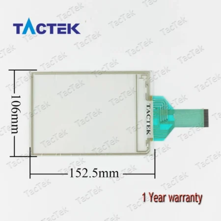 Touch Screen Panel Glass for FUJI UG221H-LE4 UG221H-LR4 UG221H-SR4 with Overlay