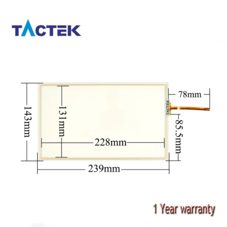 Touch Screen for WEINVIEW MT8103IE MT8103 IE Digitizer Panel with Overlay