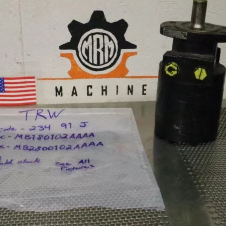 TRW Code 234 91 J Spec. MB180102AAAA METRIC MB2800102AAAA Hydraulic Motor Used