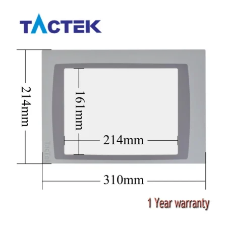 Touch Screen Panel Digitizer for 2711P-T10C15A2 2711P-T10C15B1 with Overlay