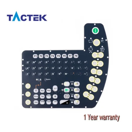 Membrane Film Keysheet for STAUBLI CS8C SP1 Robot Controller PATENT PENDING