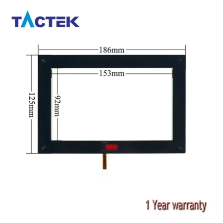 Touch Screen for Beijer iX Panel T7AM-CAN T7AM - CAN Panel Glass with Overlay