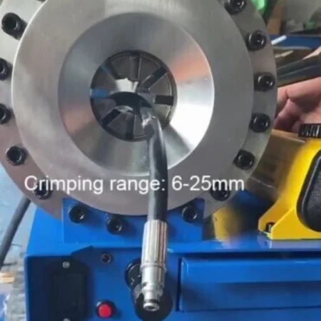 Manual Hydraulic Hose Crimper High Pressure Hose Pipe Crimping Machine+7set Dies