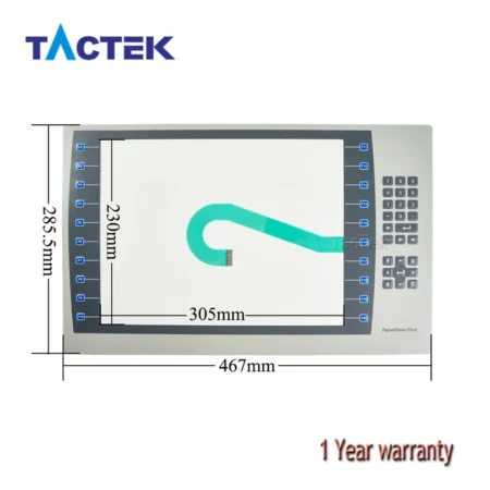 Membrane Keypad for 2711P-B15C22D9P-B 2711P-B15C22D9P B SER B Keyboard Switch