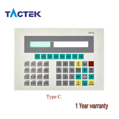 Membrane Keypad for 6AV3515-1MA22-1AX0 OP15-C2 Switch Keyboard