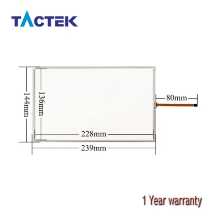 Touch Screen for Delta DOP-B10S411 Panel Glass Digitizer with Overlay