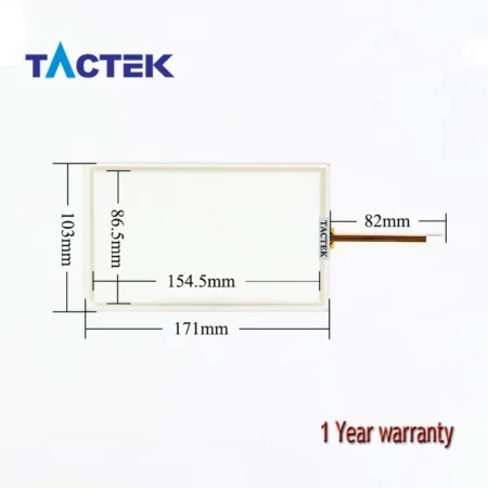 Touch Screen AMT10735 AMT 10735 91-10735-000 1071.0154 Touchpad Panel Glass