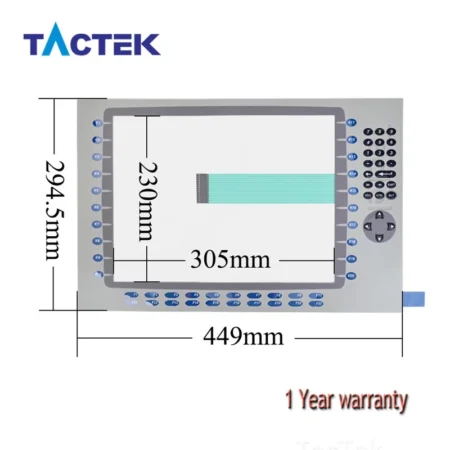 Membrane Keyboard Switch for 2711P-B15C4A2 2711P-B15C4A1 Keypad Tastenfeld