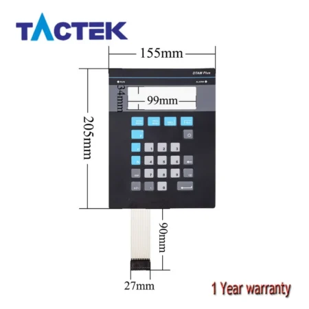 Membrane Keypad Switch for 2707-V40P2N SER A B