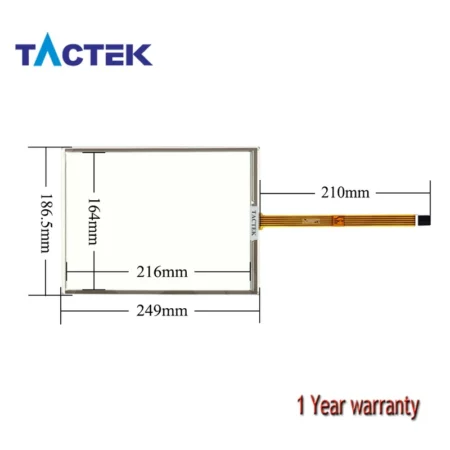 Touch Screen for 6AV3627-6QL00-1BC0 TP27 10" Panel Glass Digitizer with Overlay
