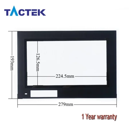 Touch Screen for KEYENCE VT5-W10 Touchpad Panel Glass Digitizer with Overlay