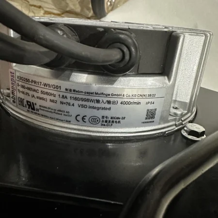 2pcs Brand New K3G250-PR17-W9G01 Cooling fan Fast Shipping via FedEx or DHL