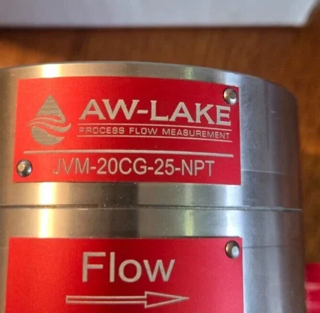 AW LAKE Gear Meters JVM-20CG-25-NPT  Flow Meter 303SS 1 4 NPT  New Never Used