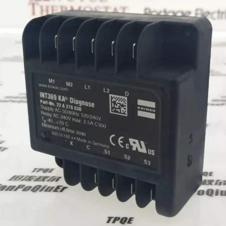 KRIWAN INT369 KA Diagnose 22A278 S30 compressor protection module