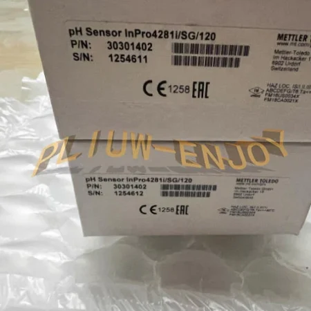 New Mettler Toledo InPro4281i/SG/120 30301402 PH electrode